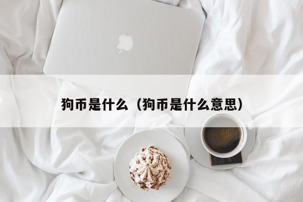 狗币是什么（狗币是什么意思）