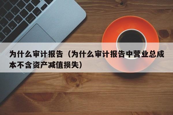 为什么审计报告（为什么审计报告中营业总成本不含资产减值损失）