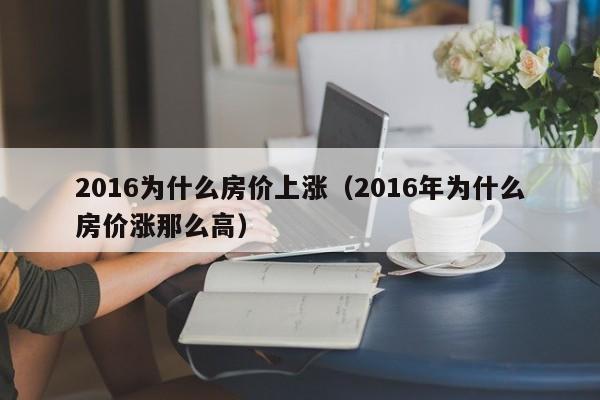 2016为什么房价上涨(2016年为什么房价涨那么高)